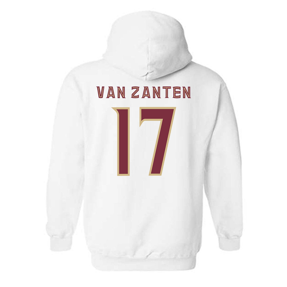 FSU - NCAA Women's Soccer : Amelia Van Zanten - Replica Shersey Hooded Sweatshirt-1