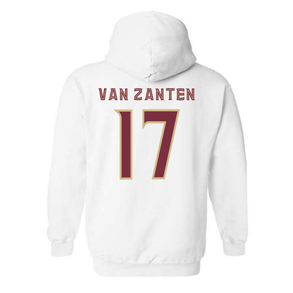 FSU - NCAA Women's Soccer : Amelia Van Zanten - Replica Shersey Hooded Sweatshirt-1