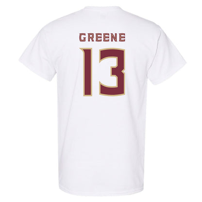 FSU - NCAA Women's Basketball : Tatum Greene - Replica Shersey T-Shirt-1