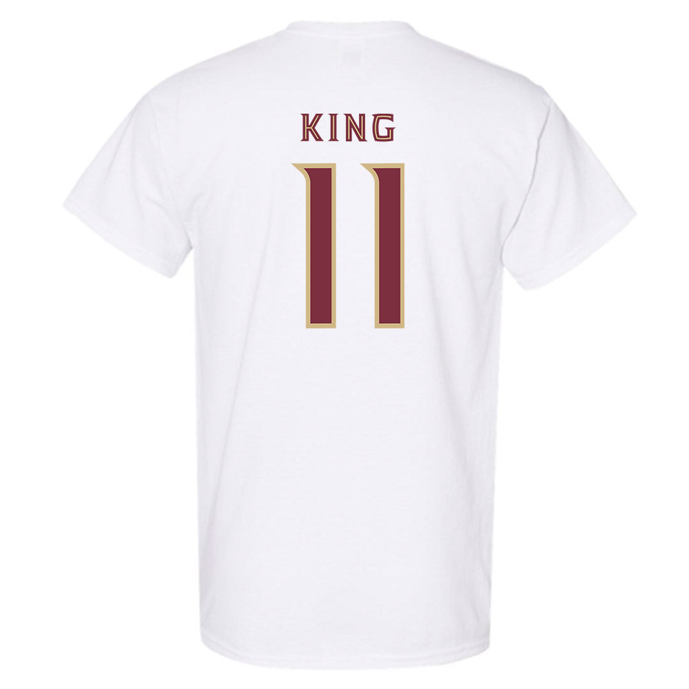 FSU - NCAA Women's Lacrosse : Danica King - Replica Shersey T-Shirt-1