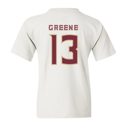 FSU - NCAA Women's Basketball : Tatum Greene - Replica Shersey Youth T-Shirt-1