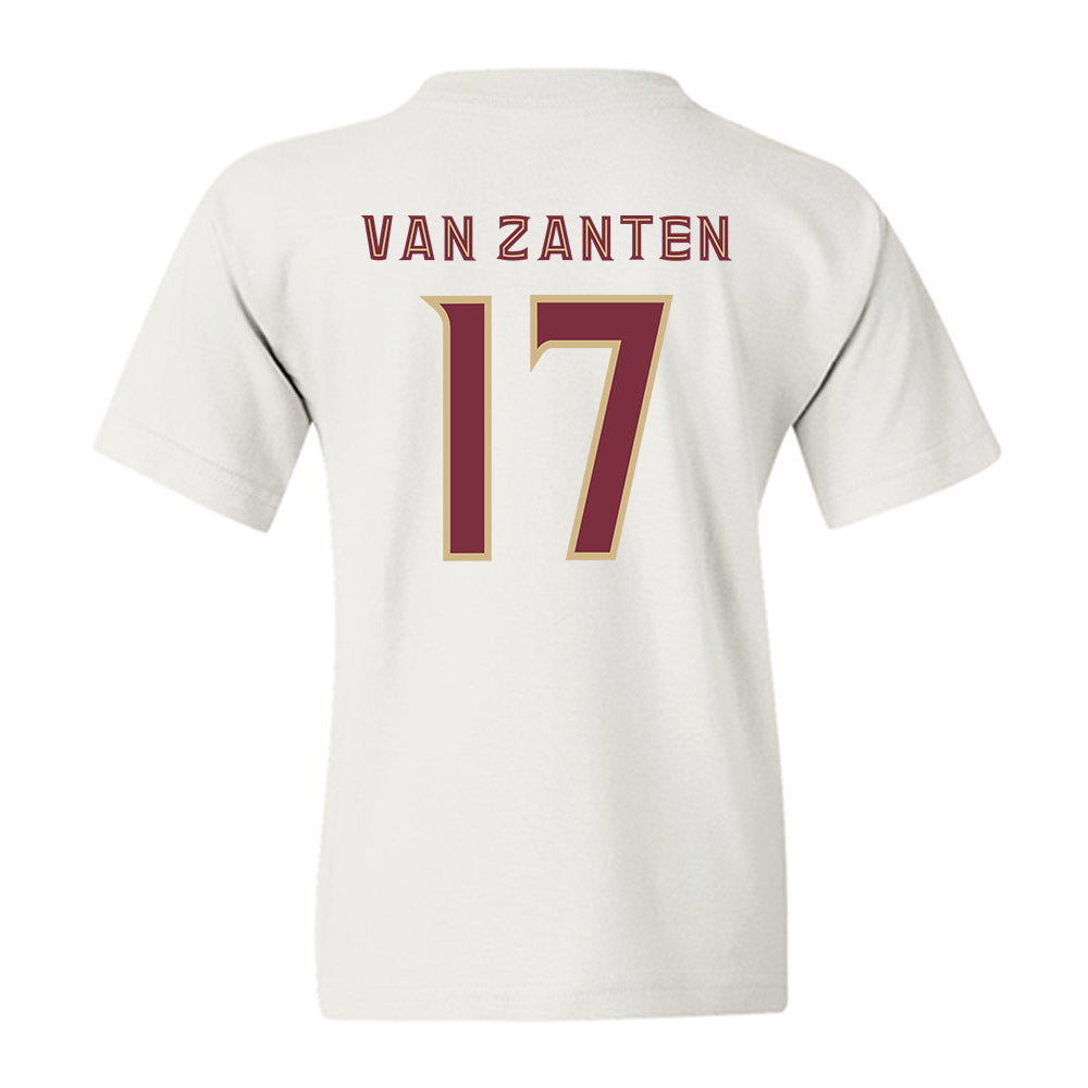 FSU - NCAA Women's Soccer : Amelia Van Zanten - Replica Shersey Youth T-Shirt-1