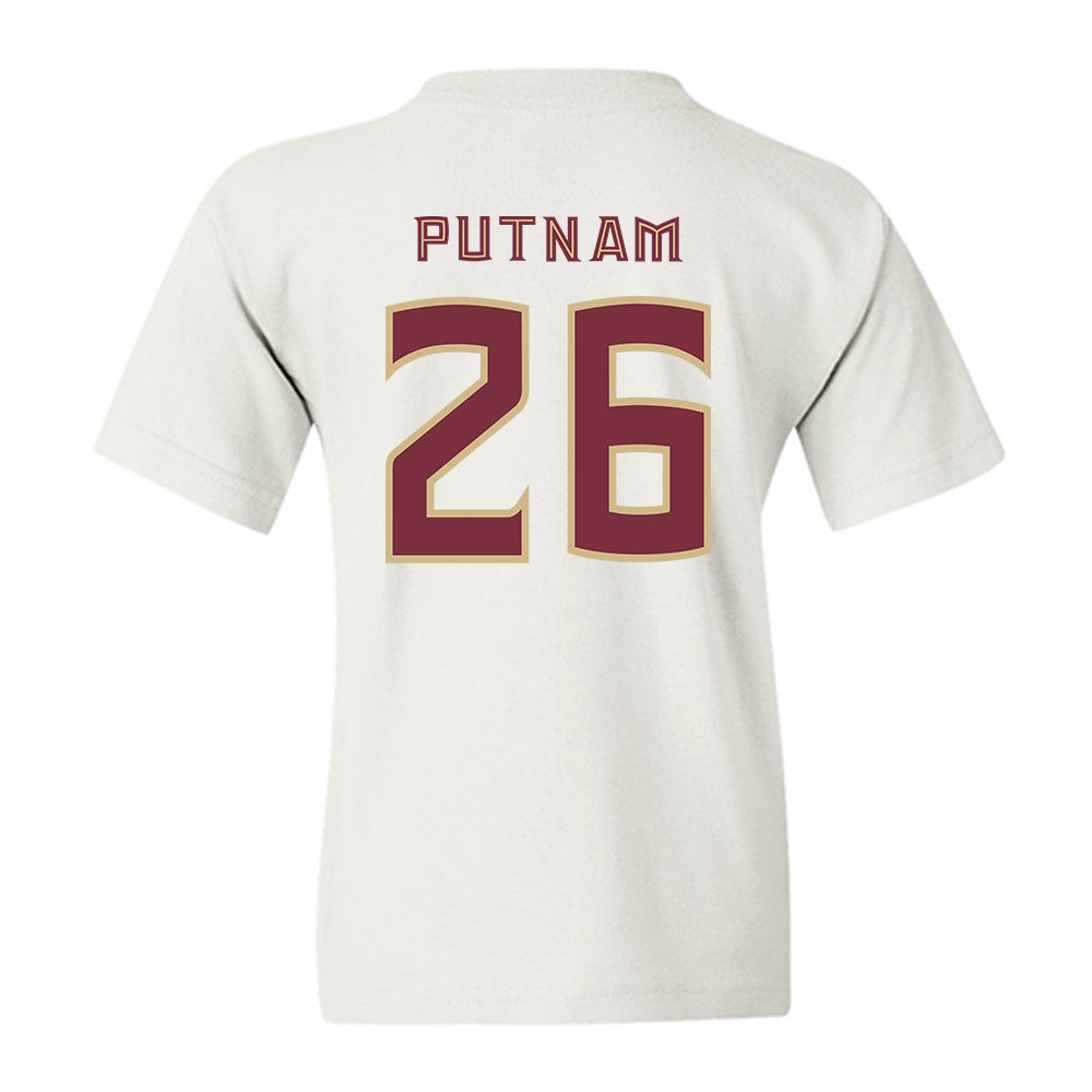 FSU - NCAA Baseball : Eli Putnam - Replica Shersey Youth T-Shirt-1