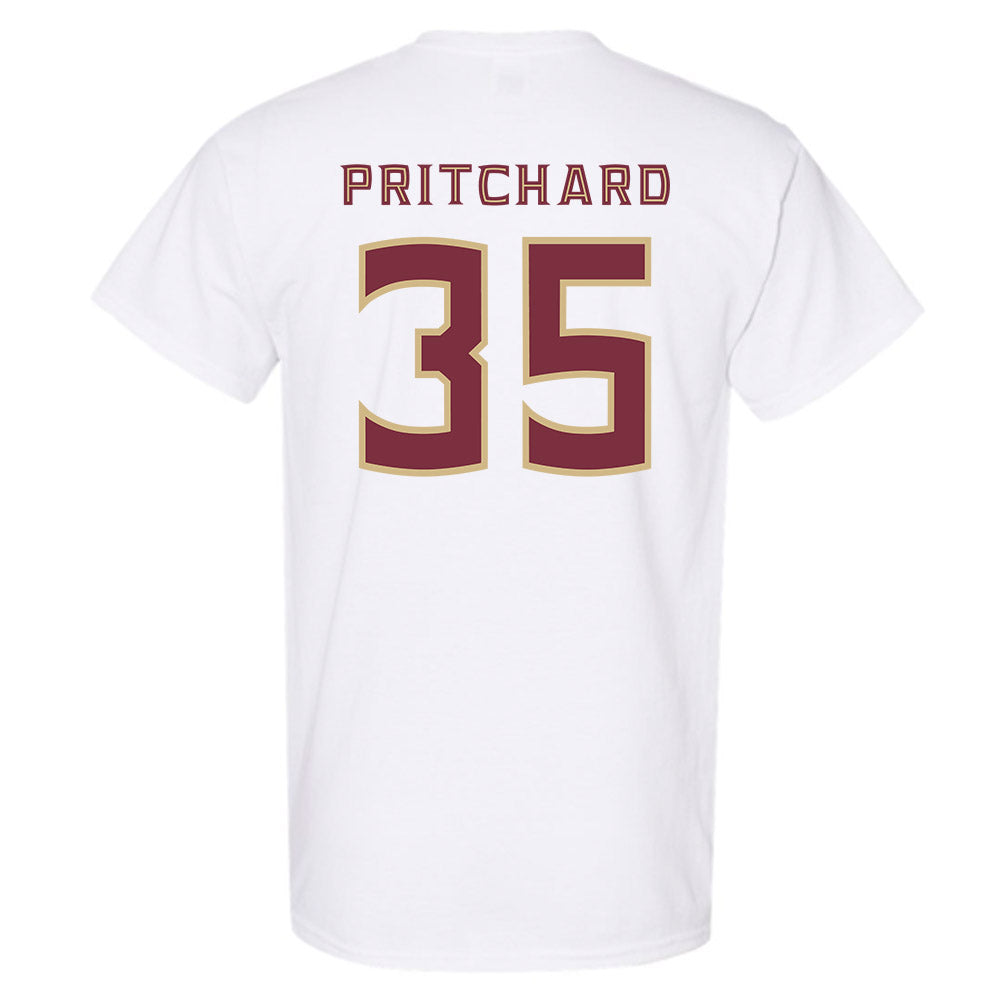 FSU - NCAA Football : Ethan Pritchard - Replica Shersey T-Shirt-1