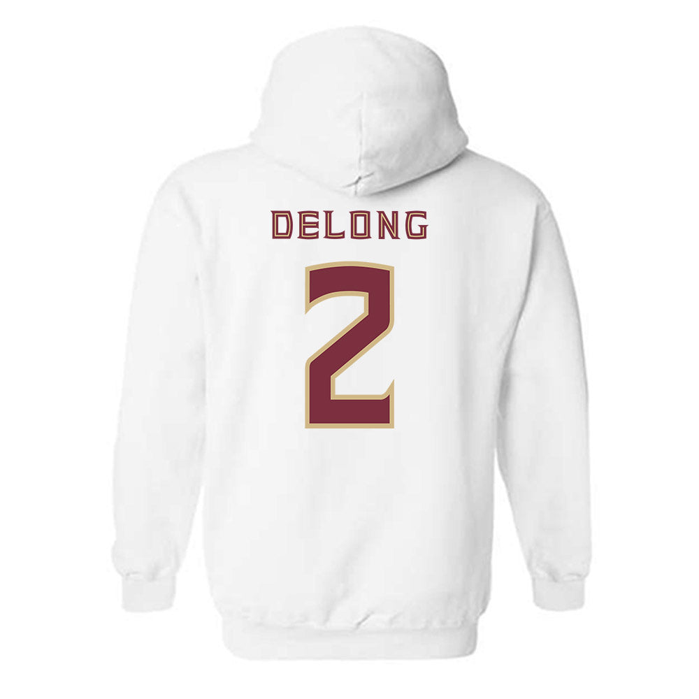 FSU - NCAA Softball : Addie DeLong - Replica Shersey Hooded Sweatshirt