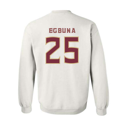 FSU - NCAA Women's Basketball : Joy Egbuna - Replica Shersey Crewneck Sweatshirt-1