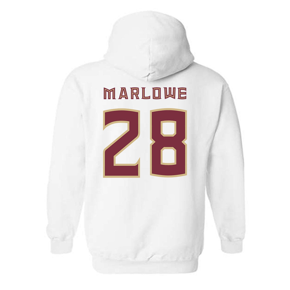 FSU - NCAA Baseball : Jacob Marlowe - Replica Shersey Hooded Sweatshirt
