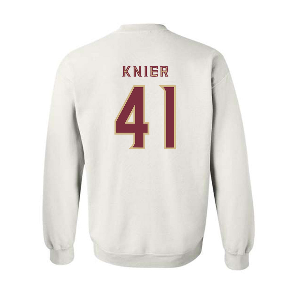 FSU - NCAA Baseball : Chris Knier - Replica Shersey Crewneck Sweatshirt