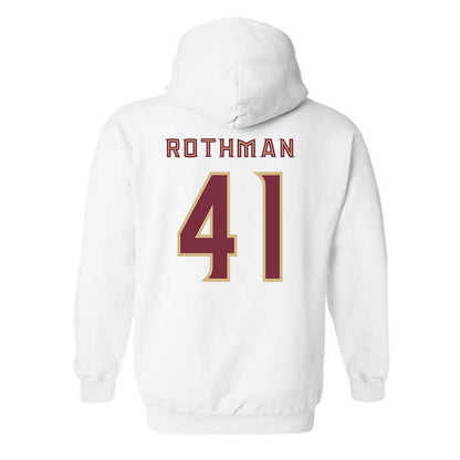 FSU - NCAA Beach Volleyball : Audrey Rothman - Replica Shersey Hooded Sweatshirt-1