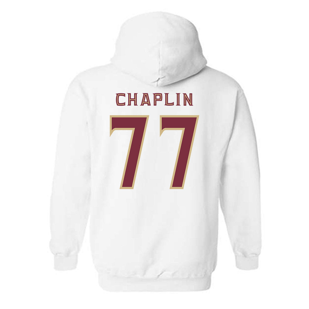 FSU - NCAA Football : Xavier Chaplin - Replica Shersey Hooded Sweatshirt-1