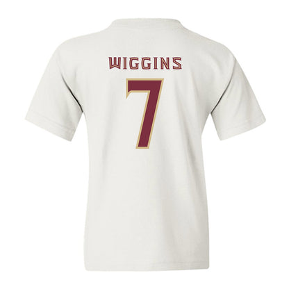 FSU - NCAA Men's Basketball : Chauncey Wiggins - Replica Shersey Youth T-Shirt-1