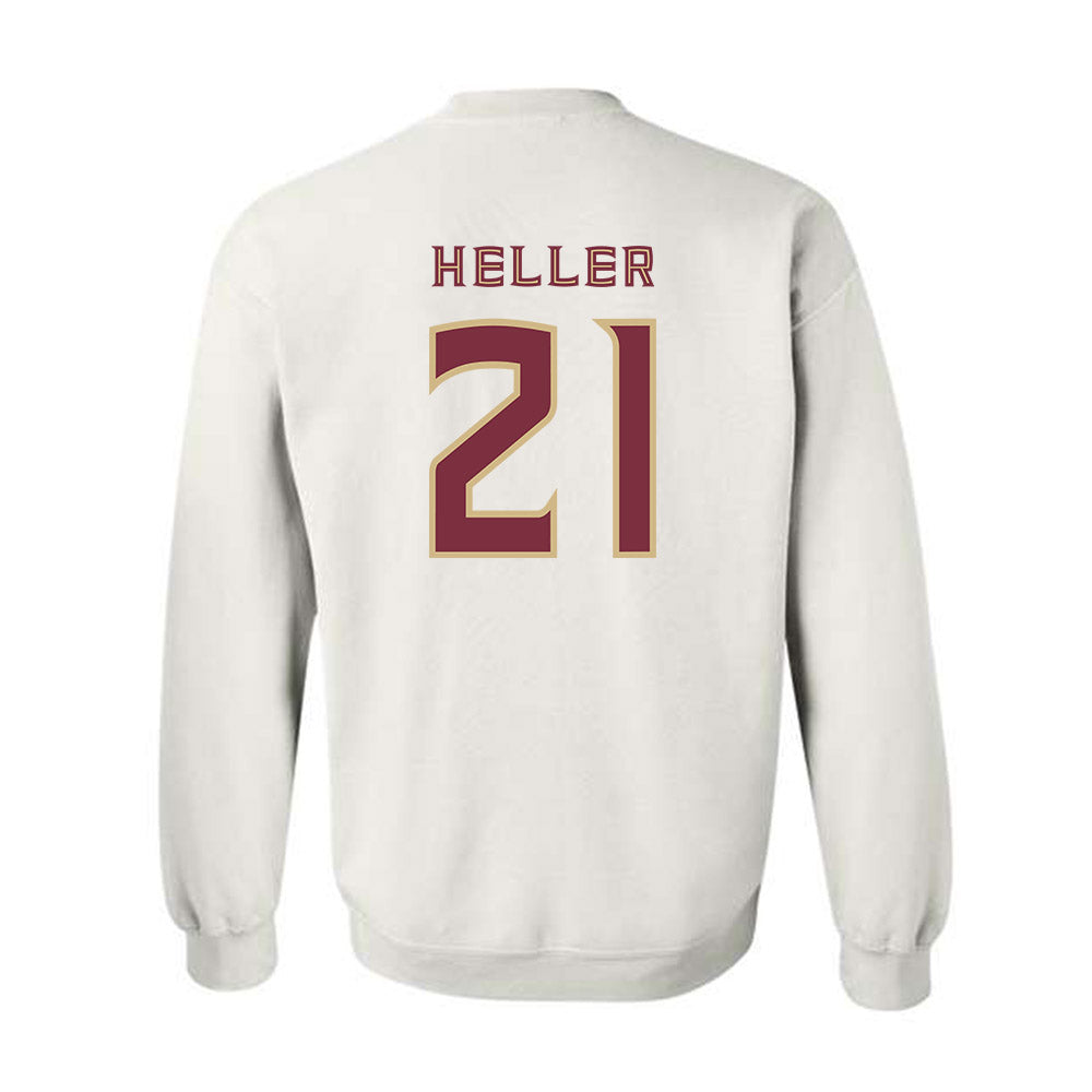 FSU - NCAA Softball : Marin Heller - Replica Shersey Crewneck Sweatshirt-1