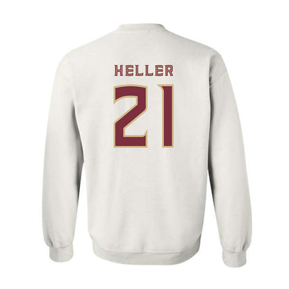 FSU - NCAA Softball : Marin Heller - Replica Shersey Crewneck Sweatshirt-1