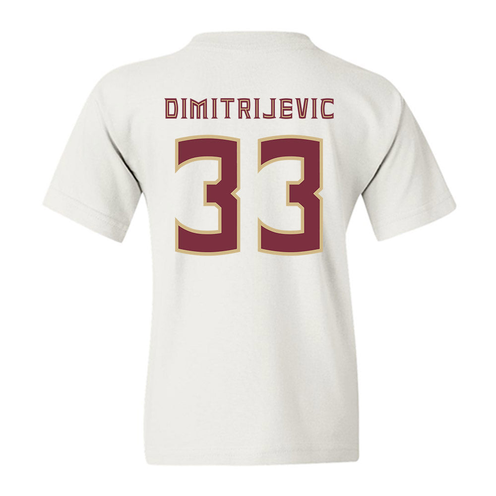 FSU - NCAA Softball : Bella Dimitrijevic - Replica Shersey Youth T-Shirt-1