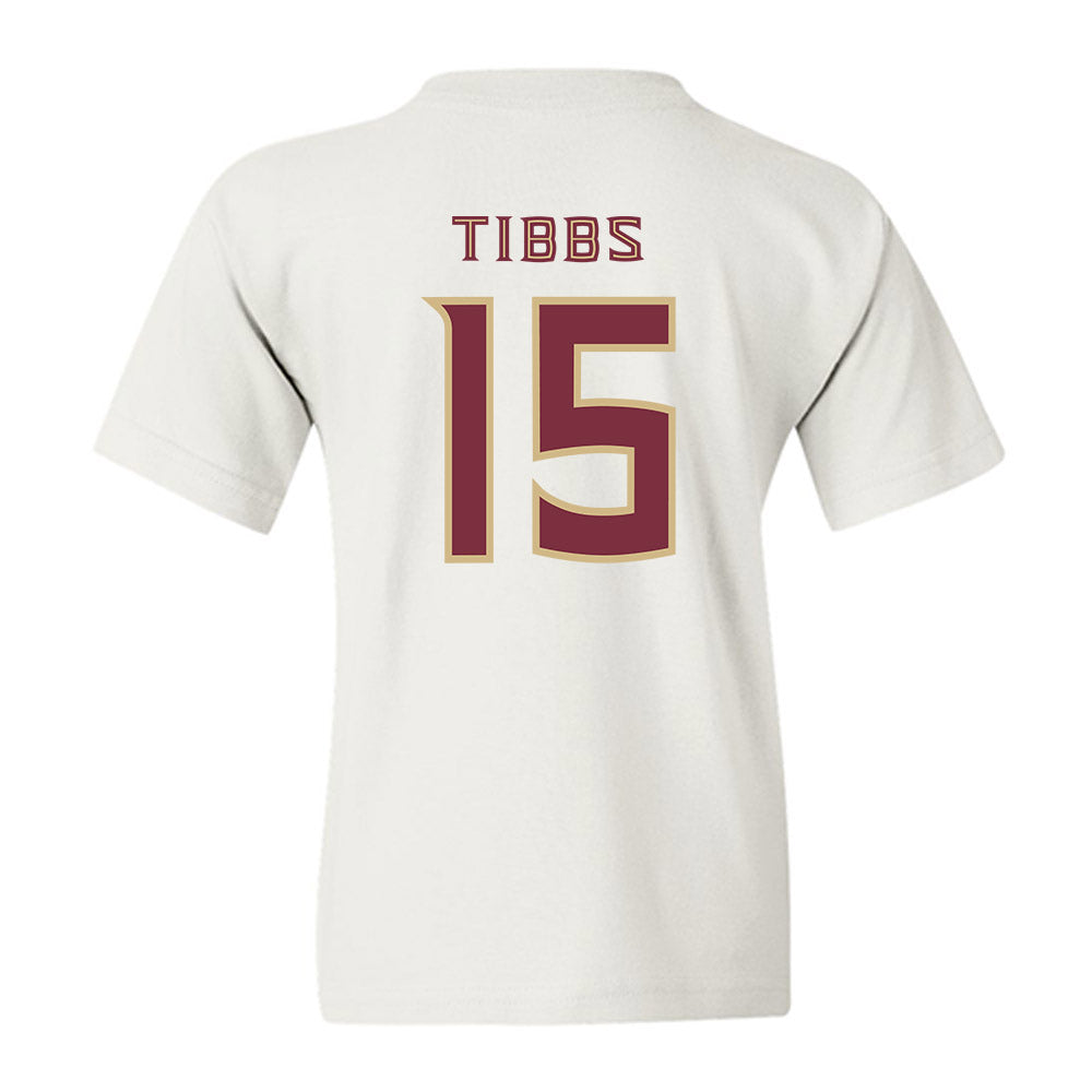 FSU - NCAA Women's Lacrosse : Mary Tibbs - Replica Shersey Youth T-Shirt-1