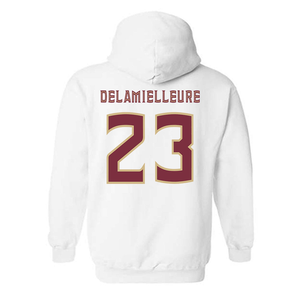 FSU - NCAA Baseball : Brody DeLamielleure - Replica Shersey Hooded Sweatshirt