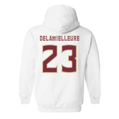 FSU - NCAA Baseball : Brody DeLamielleure - Replica Shersey Hooded Sweatshirt