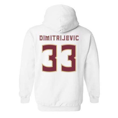 FSU - NCAA Softball : Bella Dimitrijevic - Replica Shersey Hooded Sweatshirt-1