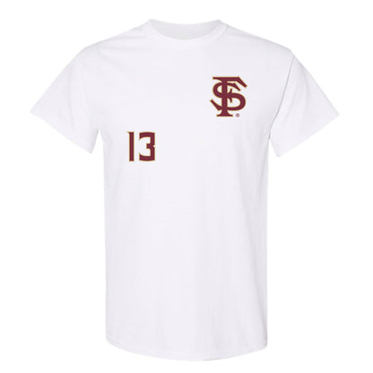 FSU - NCAA Women's Lacrosse : Peyton West - Replica Shersey T-Shirt-0