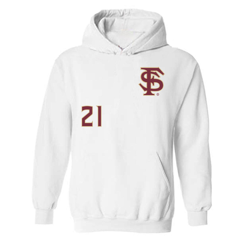 FSU - NCAA Football : Max Redmon - Replica Shersey Hooded Sweatshirt-0