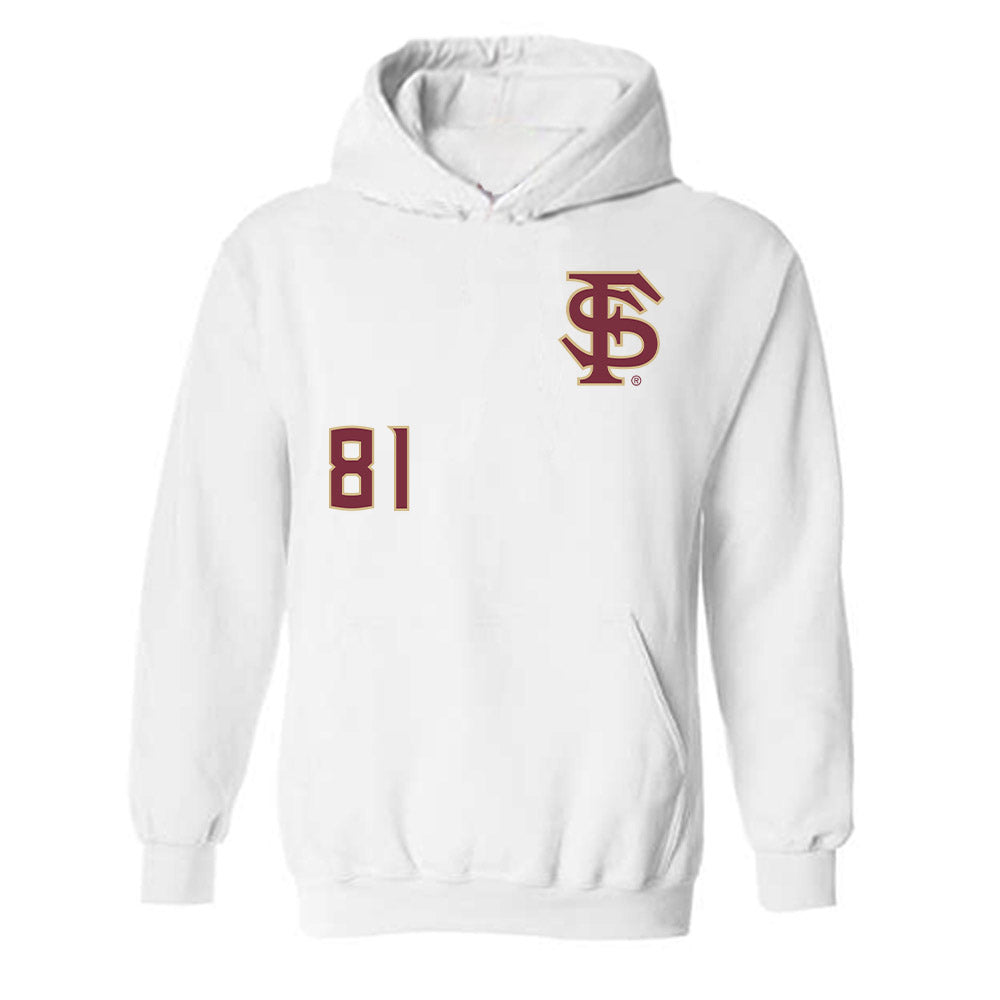 FSU - NCAA Football : Jonah Winston - Replica Shersey Hooded Sweatshirt-0