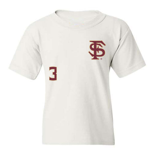 FSU - NCAA Women's Volleyball : Kelsey Perry - Replica Shersey Youth T-Shirt