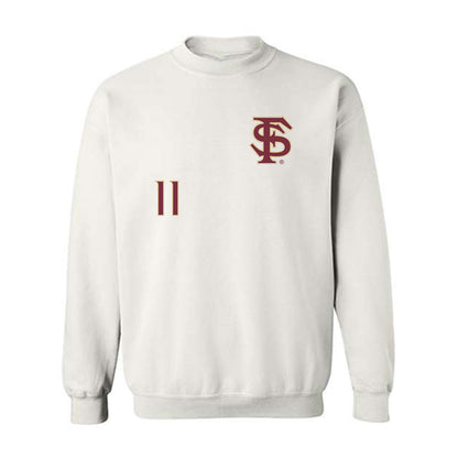 FSU - NCAA Women's Volleyball : Caylan Russ - Replica Shersey Crewneck Sweatshirt