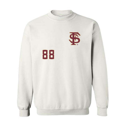 FSU - NCAA Softball : Kaylee Goodpaster - Replica Shersey Crewneck Sweatshirt-0