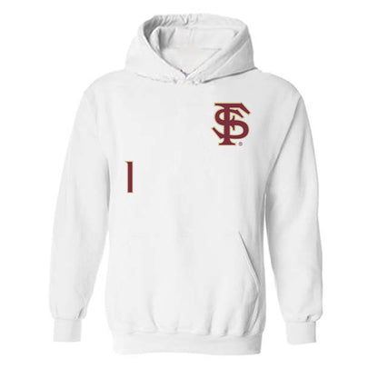 FSU - NCAA Softball : Hayley Griggs - Replica Shersey Hooded Sweatshirt-0