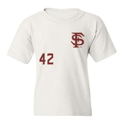 FSU - NCAA Baseball : Jake Echols - Replica Shersey Youth T-Shirt-0