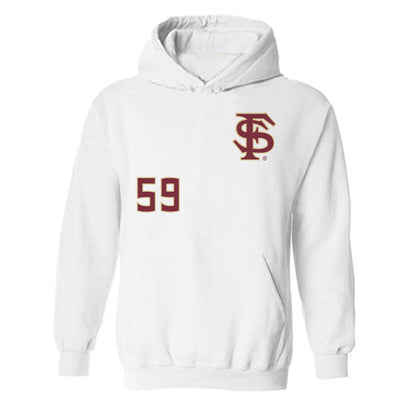 FSU - NCAA Football : Steven Moore - Replica Shersey Hooded Sweatshirt-0