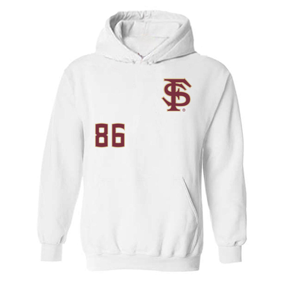 FSU - NCAA Football : Tony Bland - Replica Shersey Hooded Sweatshirt-0