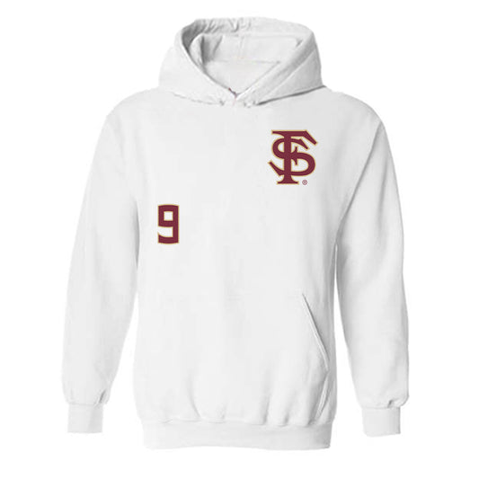 FSU - NCAA Football : Kevin Sperry - Replica Shersey Hooded Sweatshirt-0
