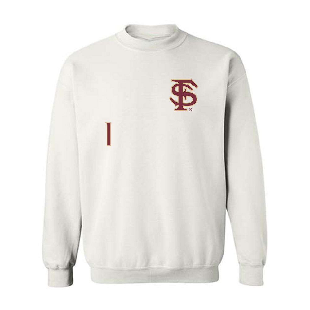 FSU - NCAA Women's Basketball : Mari Gerton - Replica Shersey Crewneck Sweatshirt-0