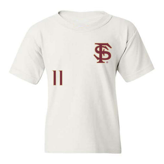 FSU - NCAA Men's Basketball : Marcis Ponder - Replica Shersey Youth T-Shirt-0