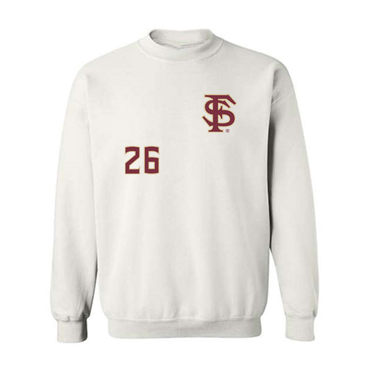 FSU - NCAA Women's Soccer : Samantha Erbach - Replica Shersey Crewneck Sweatshirt-0