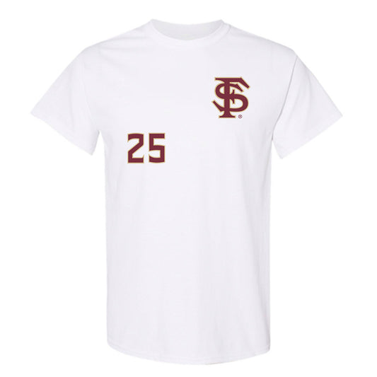 FSU - NCAA Women's Basketball : Ice Brady - Replica Shersey T-Shirt-0