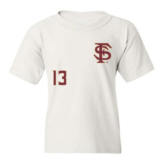 FSU - NCAA Men's Lacrosse : Kyle Martin - Replica Shersey Youth T-Shirt-0