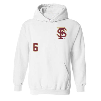 FSU - NCAA Women's Soccer : Lara Dantas - Replica Shersey Hooded Sweatshirt