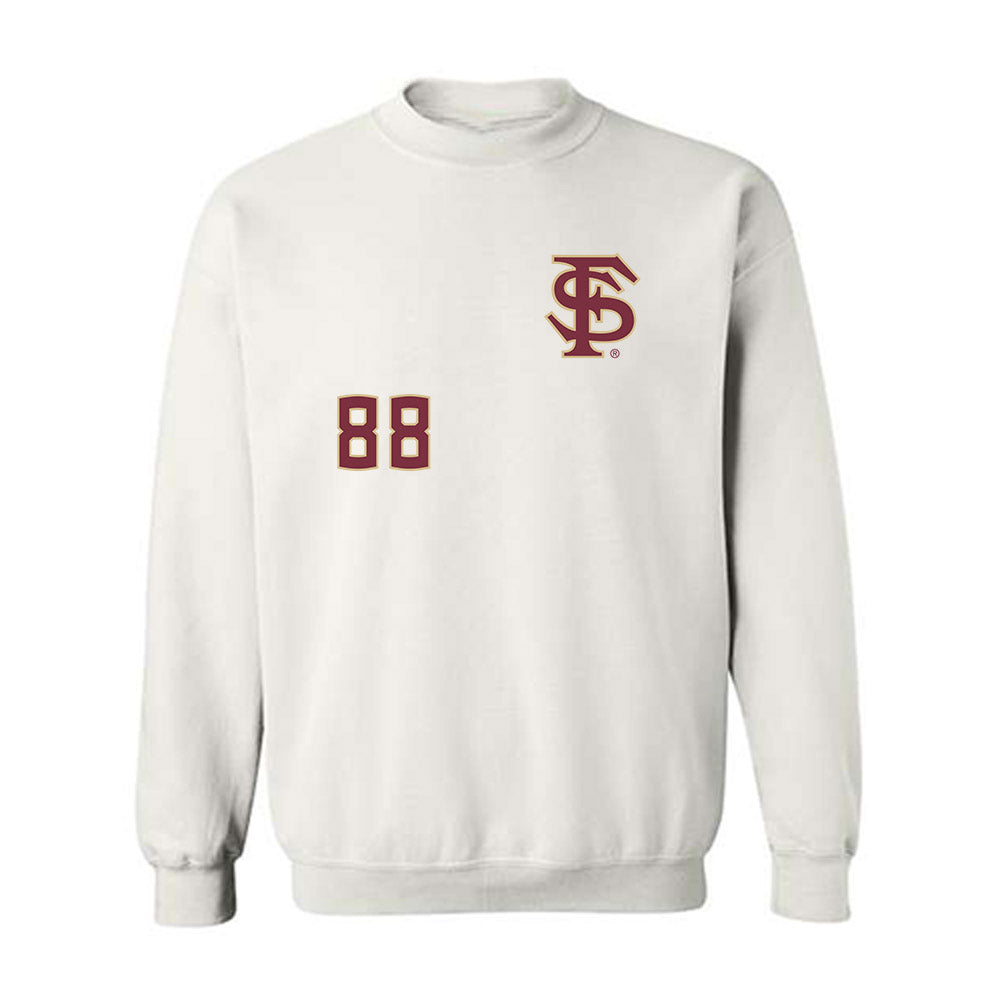 FSU - NCAA Football : Jordan Sanders - Replica Shersey Crewneck Sweatshirt-0