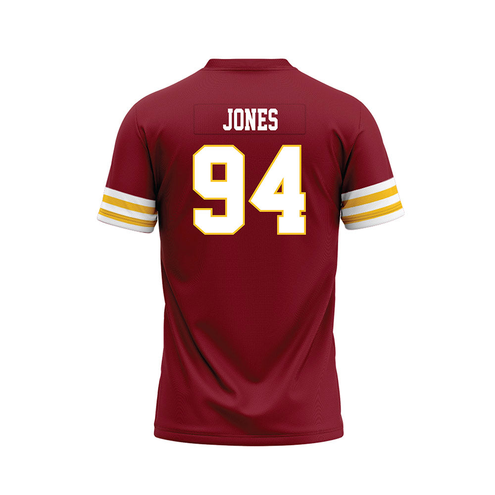 Iowa State - NCAA Football : Jake Jones - Cardinal Premium Football Jersey-1