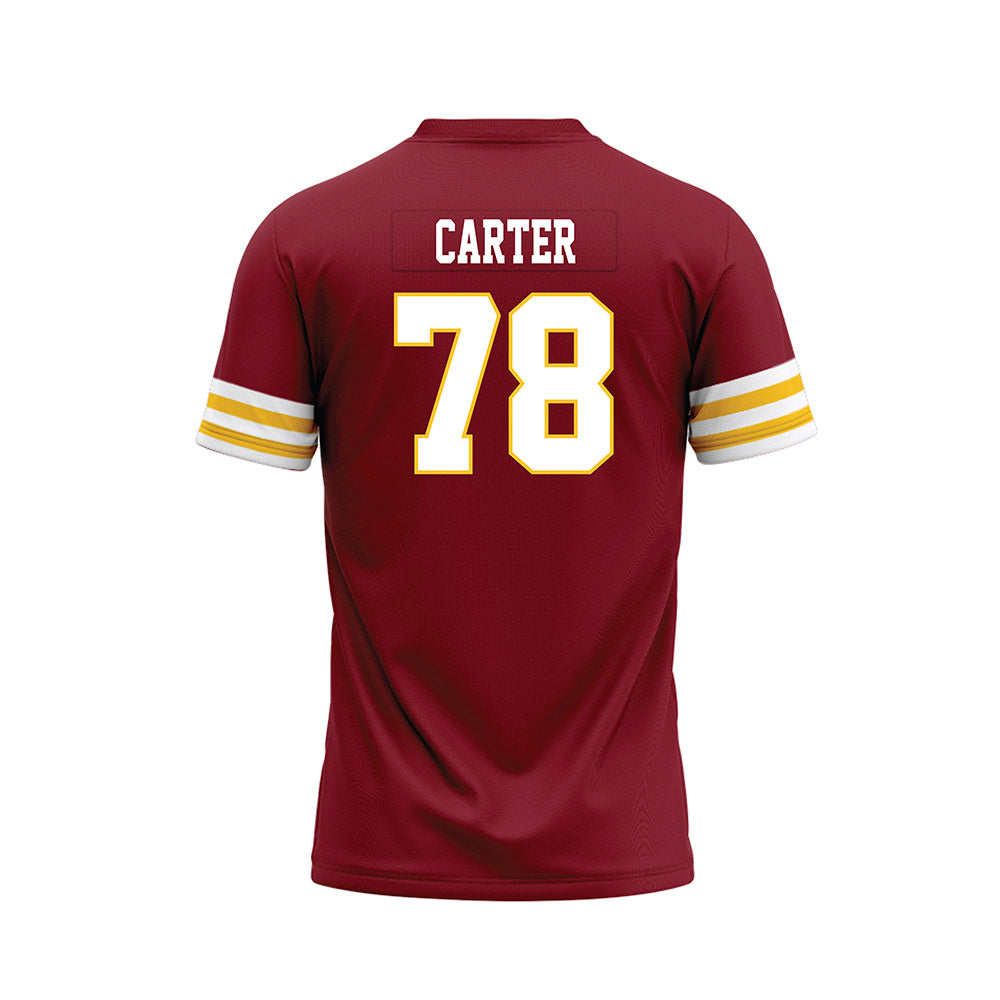 Iowa State - NCAA Football : DeAndre Carter - Cardinal Premium Football Jersey-1