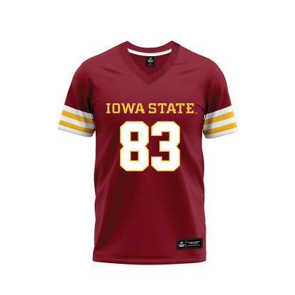 Iowa State - NCAA Football : Sam Zelenovich - Cardinal Premium Football Jersey-0