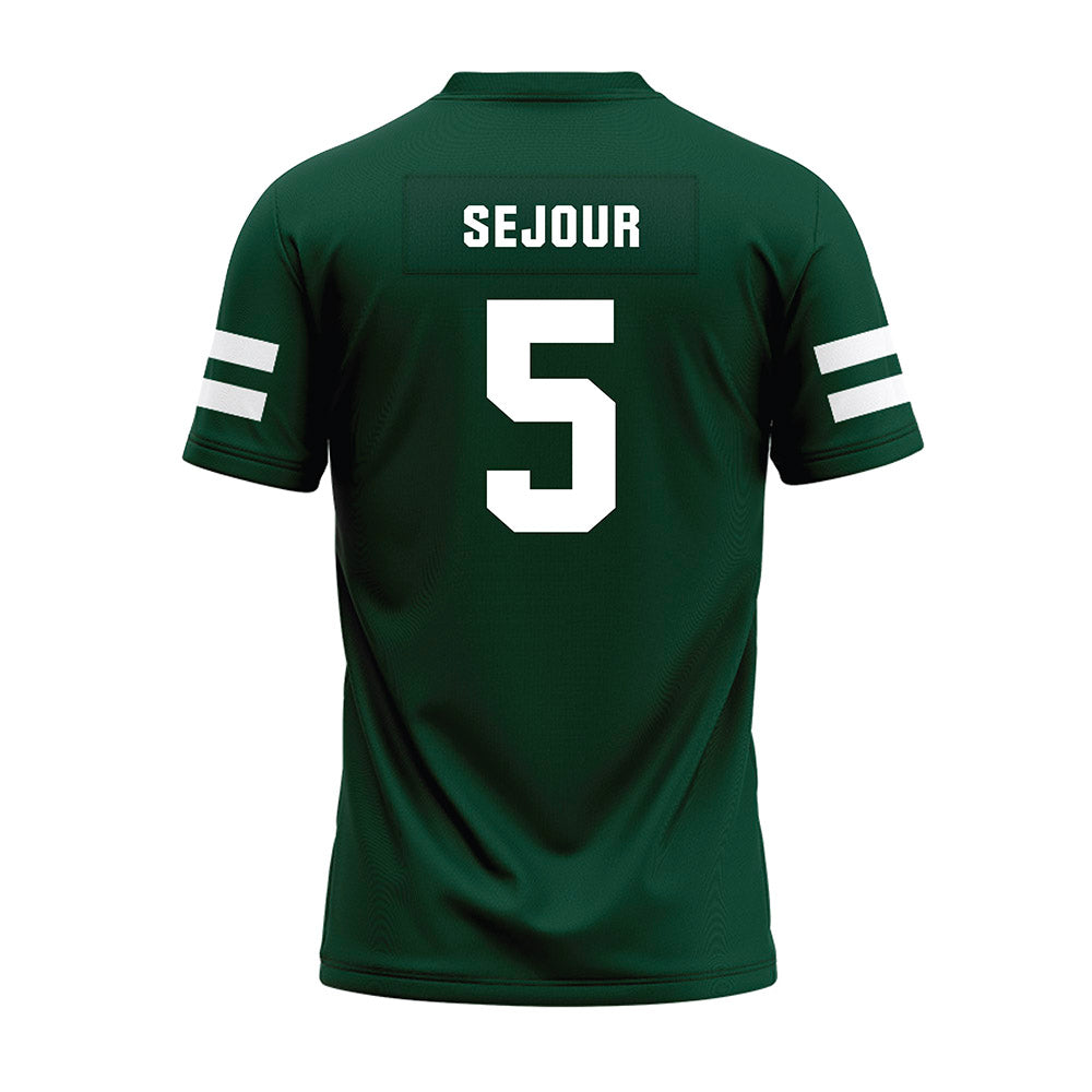 Ohio - NCAA Football : Kelly Sejour - Green Football Jersey-1