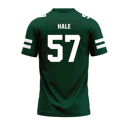 Ohio - NCAA Football : Nathan Hale - Green Football Jersey-1