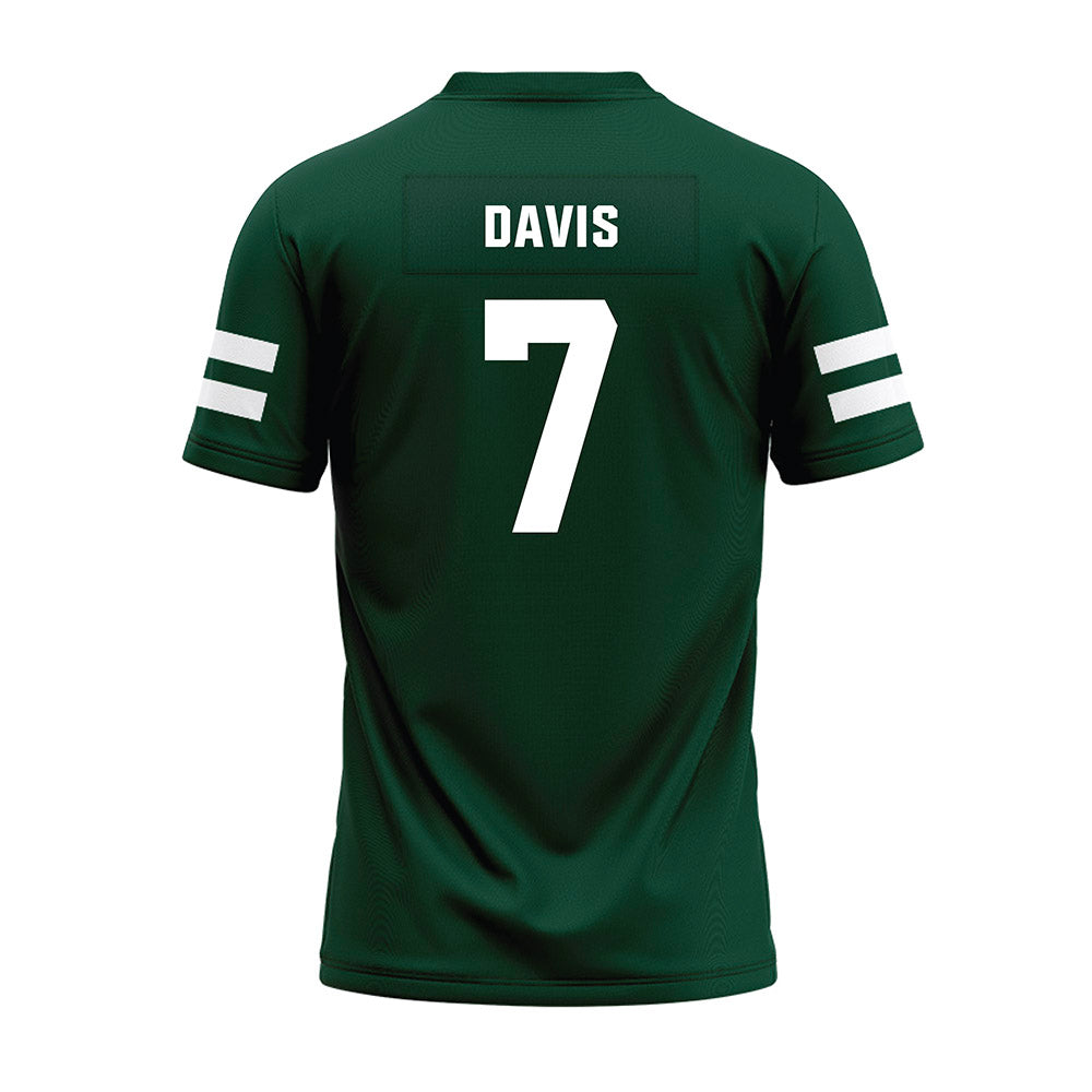Ohio - NCAA Football : Levi Davis - Green Football Jersey-1
