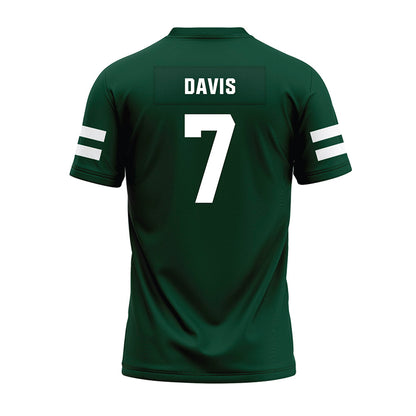 Ohio - NCAA Football : Levi Davis - Green Football Jersey-1
