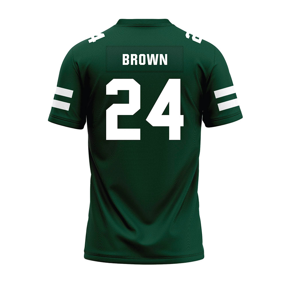 Ohio - NCAA Football : Irving Brown - Green Football Jersey-1
