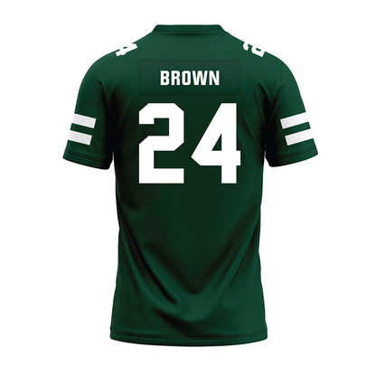 Ohio - NCAA Football : Irving Brown - Green Football Jersey-1
