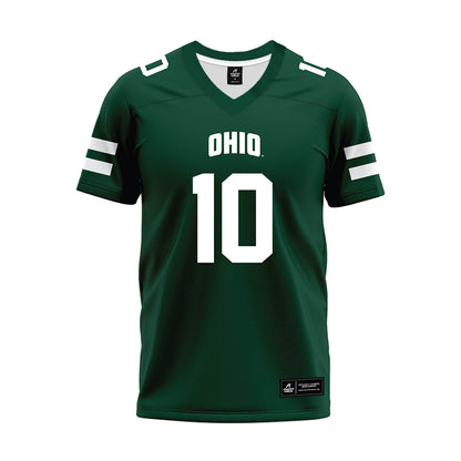Ohio - NCAA Football : Drayden Pavey - Green Football Jersey-0